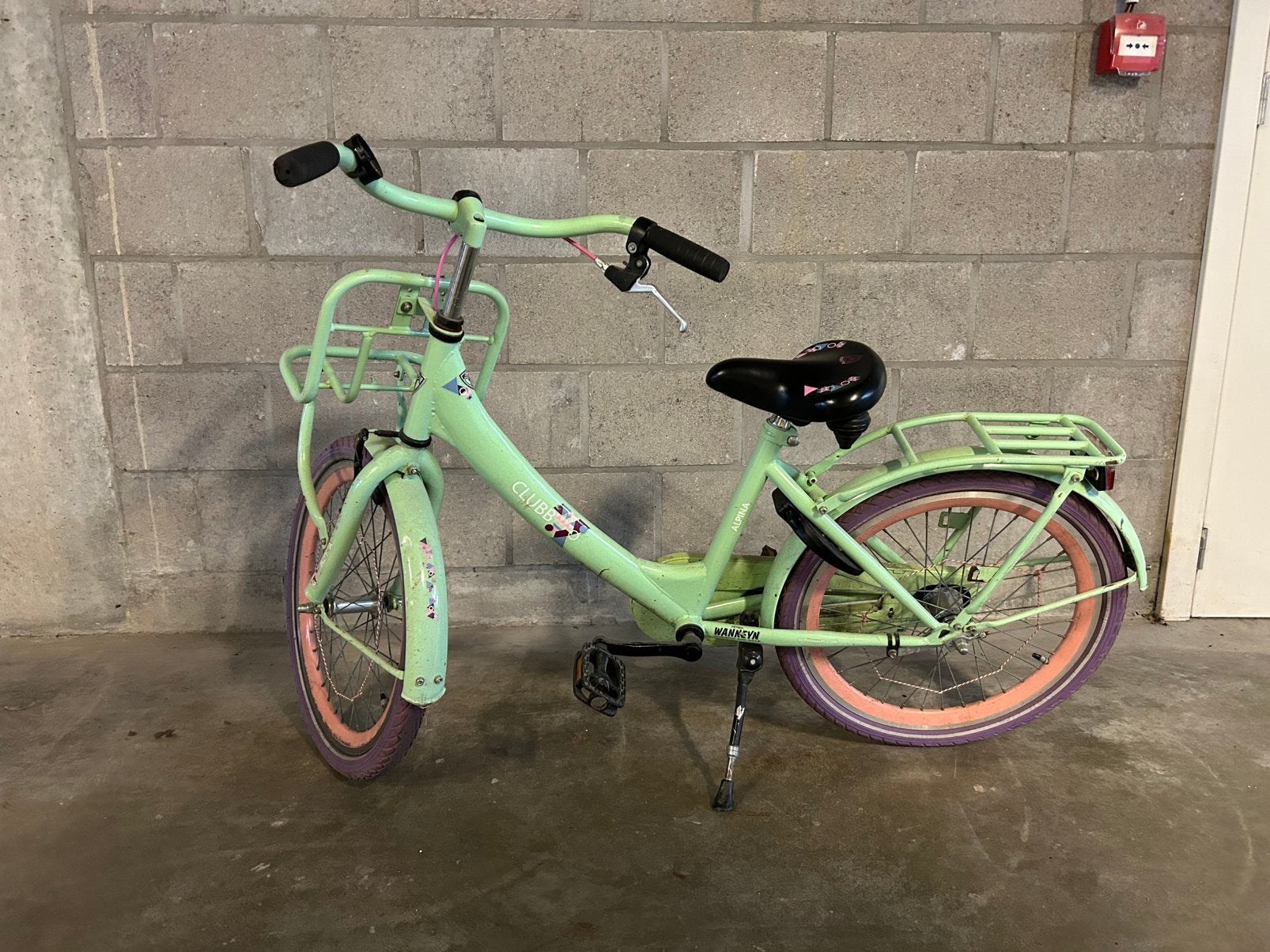 Kinderfiets meisje, Fietsen en Brommers, Fietsen | Meisjes, Ophalen, Zo goed als nieuw, 20 inch