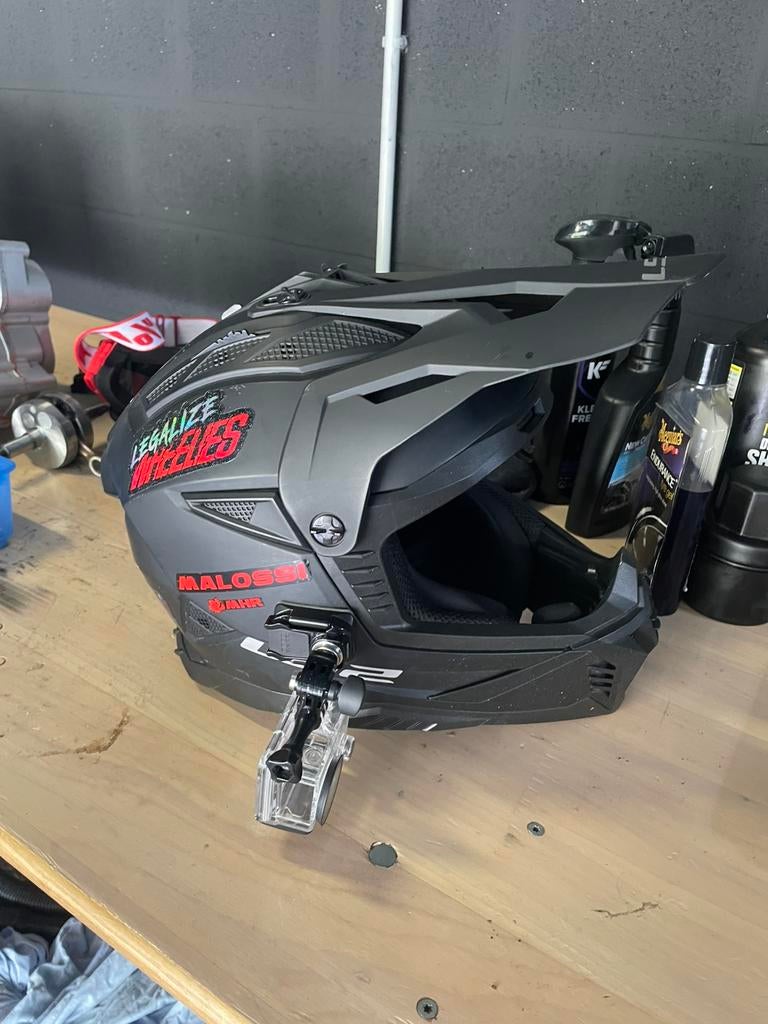 LS2 fast II crosshelm, Ophalen of Verzenden, L