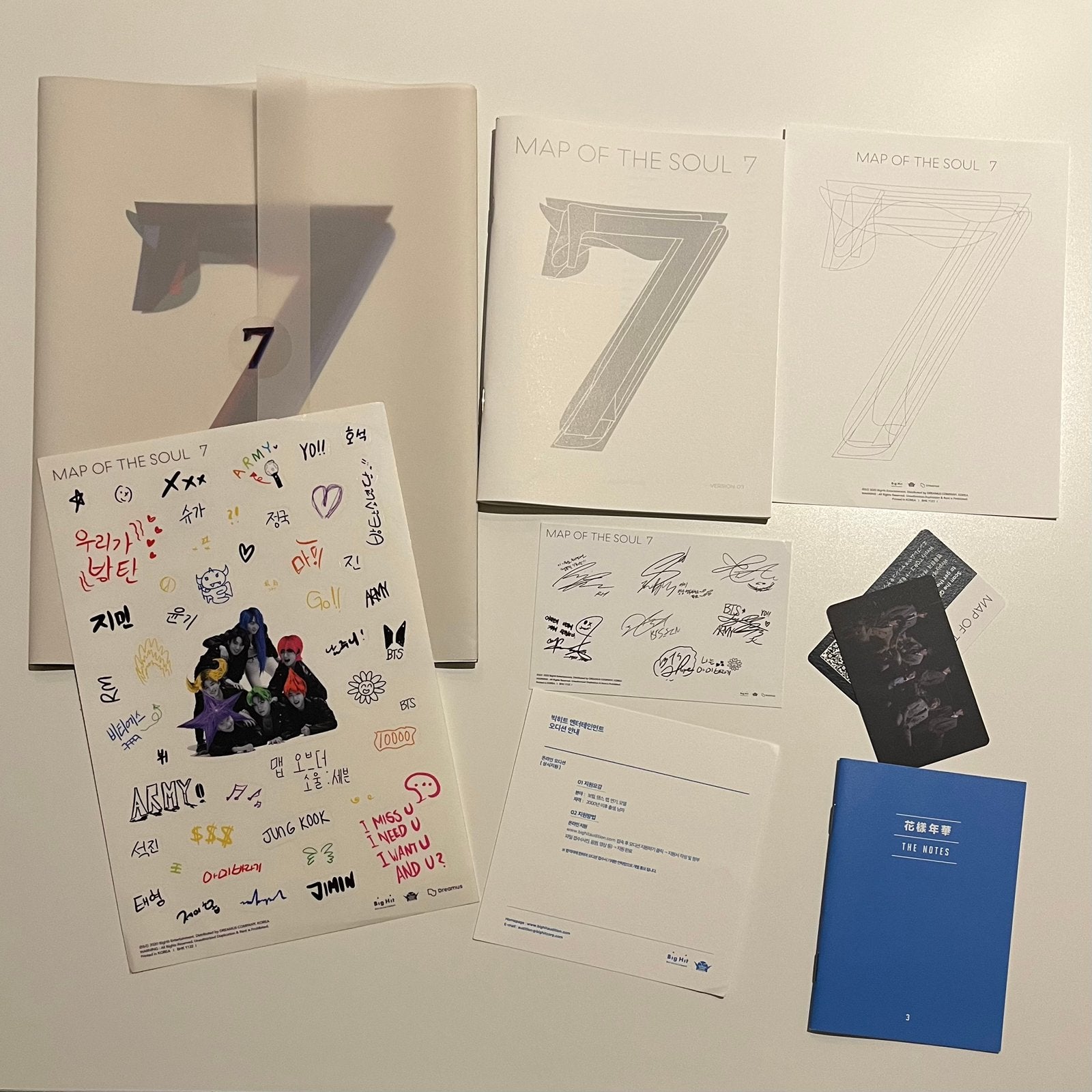 Carte BTS de l'âme : 7 Version 3, Enlèvement, Comme neuf, Musique du monde, Album