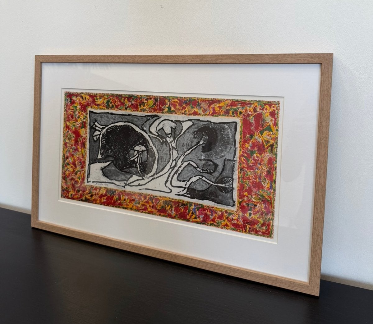Pierre Alechinsky (1927) - Clairière (1983) - Nw. Ingelijst, Ingelijst, Ophalen of Verzenden, Lithografie