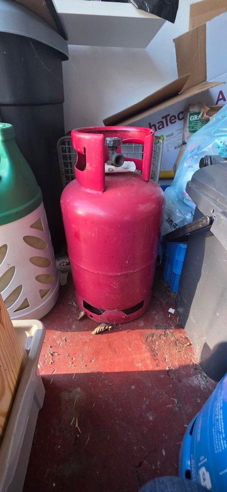 bouteille de propane Antargas vide 10,5/11 kg, Enlèvement, Utilisé