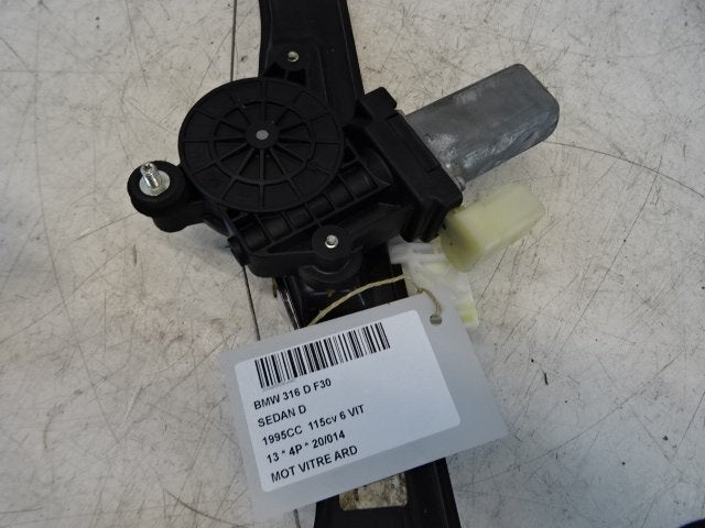 MOTOR RAAMMECHANIEK RECHTS ACHTER 3 serie (F30) (5000644), Auto-onderdelen, Gebruikt, Achter, BMW