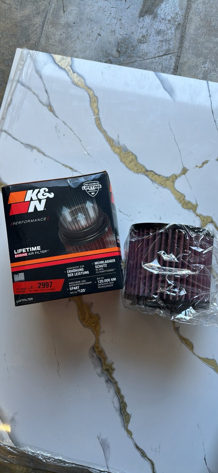 Audi a1 k&n filtre neuf, Enlèvement, Audi