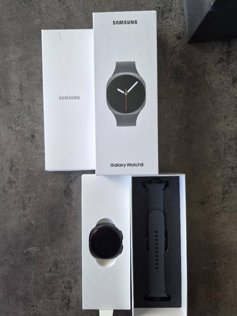 Samsung Galaxy Watch 8, Handtassen en Accessoires, Smartwatches, Ophalen, Zwart, Nieuw, Samsung