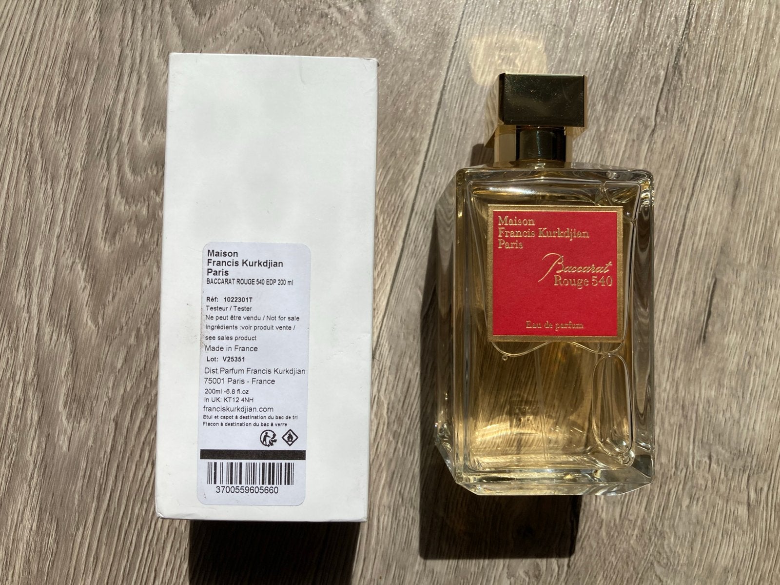 Baccarat Rouge 540, Ophalen, Nieuw