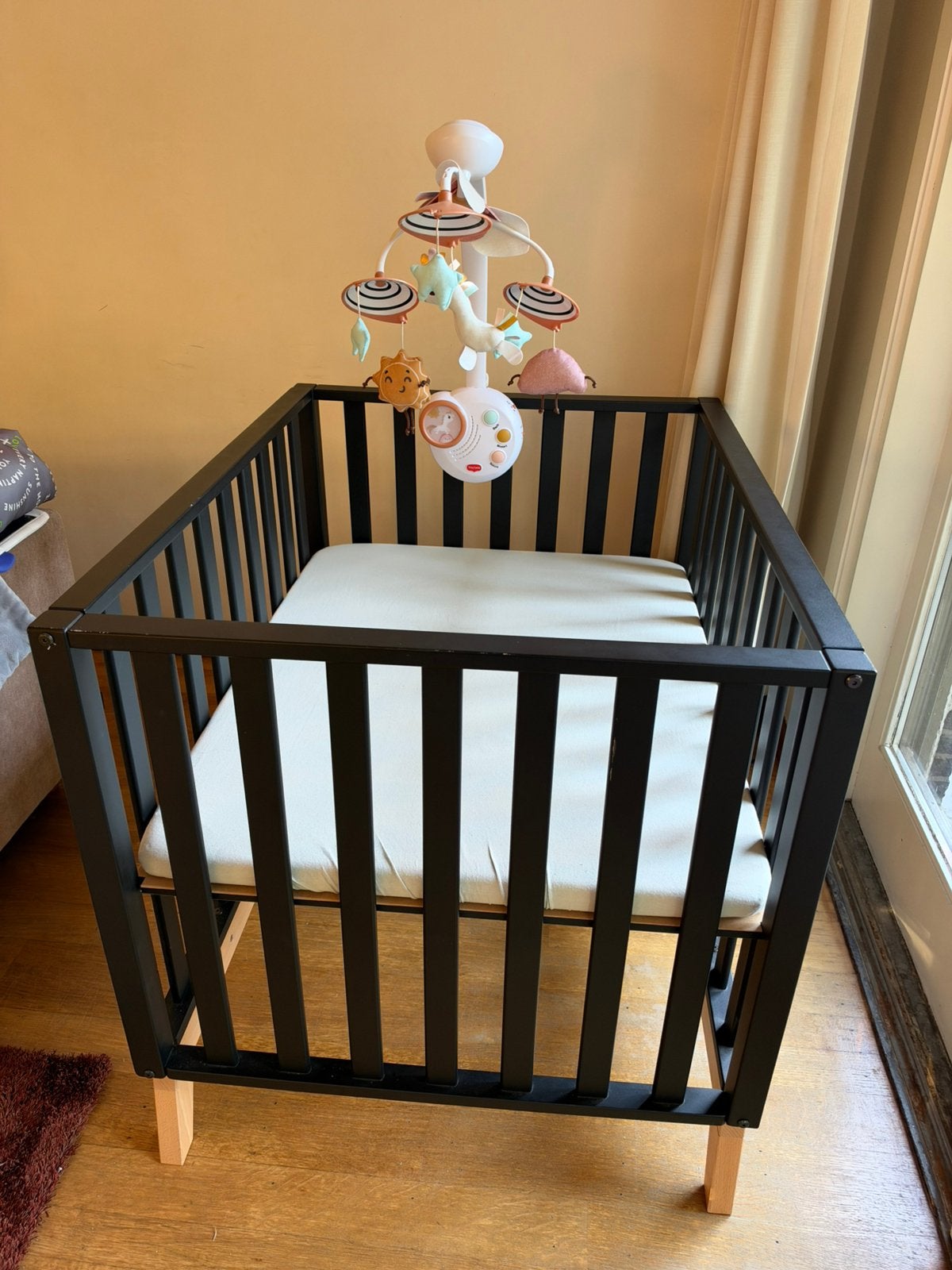 Babypark met matras, Ophalen, Gebruikt