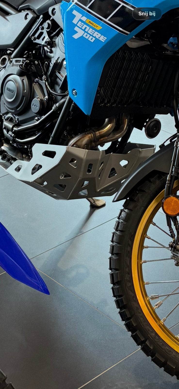 Yamaha tenere skidplate /bodemplaat, Motoren, Ophalen