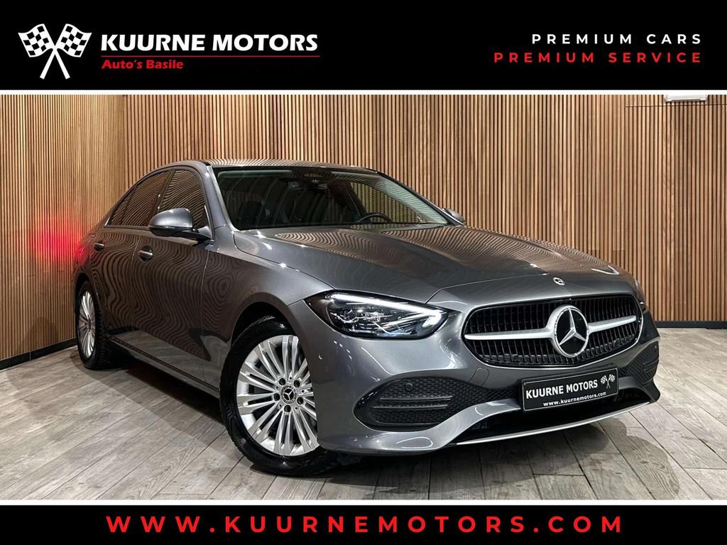 Mercedes-Benz C-CLASS 200 d Alu17"/Leder/Led/Cam/Carplay/Pdc, Auto's, Automaat, 4 deurs, Gebruikt, 4 cilinders