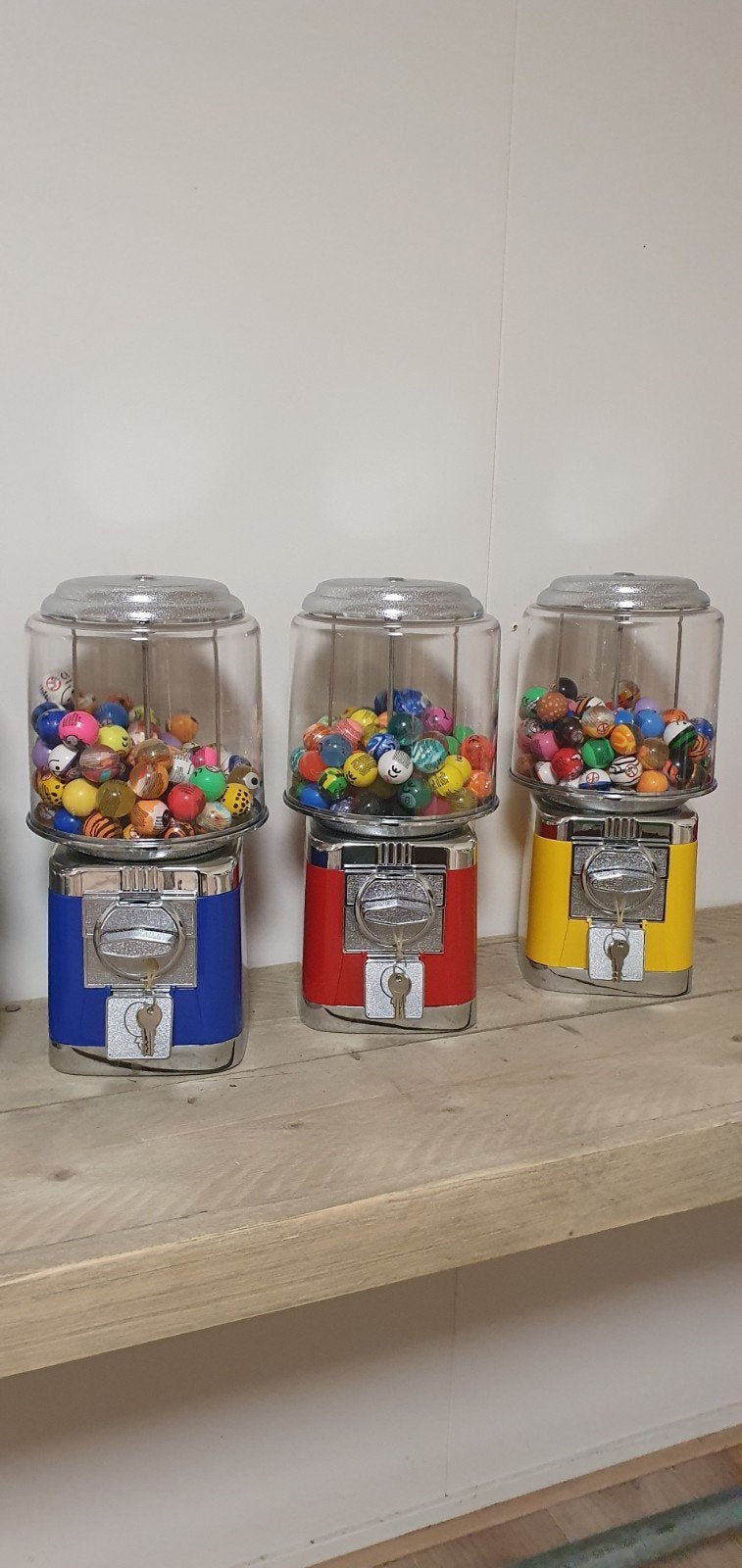 Kauwgomballen stuiterballen automaten showroommodellen, Verzamelen, Ophalen of Verzenden, Zo goed als nieuw