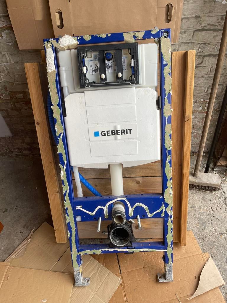Gebrit wc toilet, Doe-het-zelf en Bouw, Ophalen, Gebruikt, Toilet