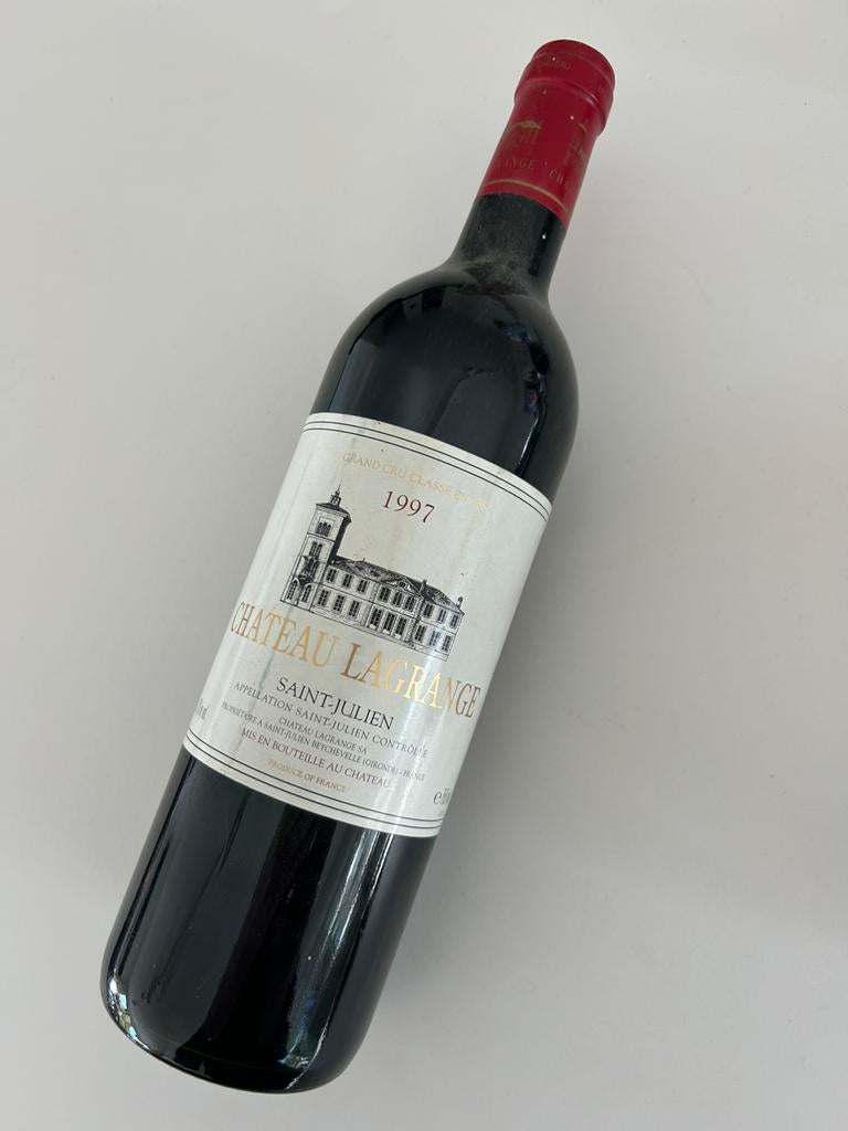 1 bouteille de 750 ml Château Lagrange Saint-Julien 1997, Pleine, Comme neuf, Enlèvement, Vin rouge