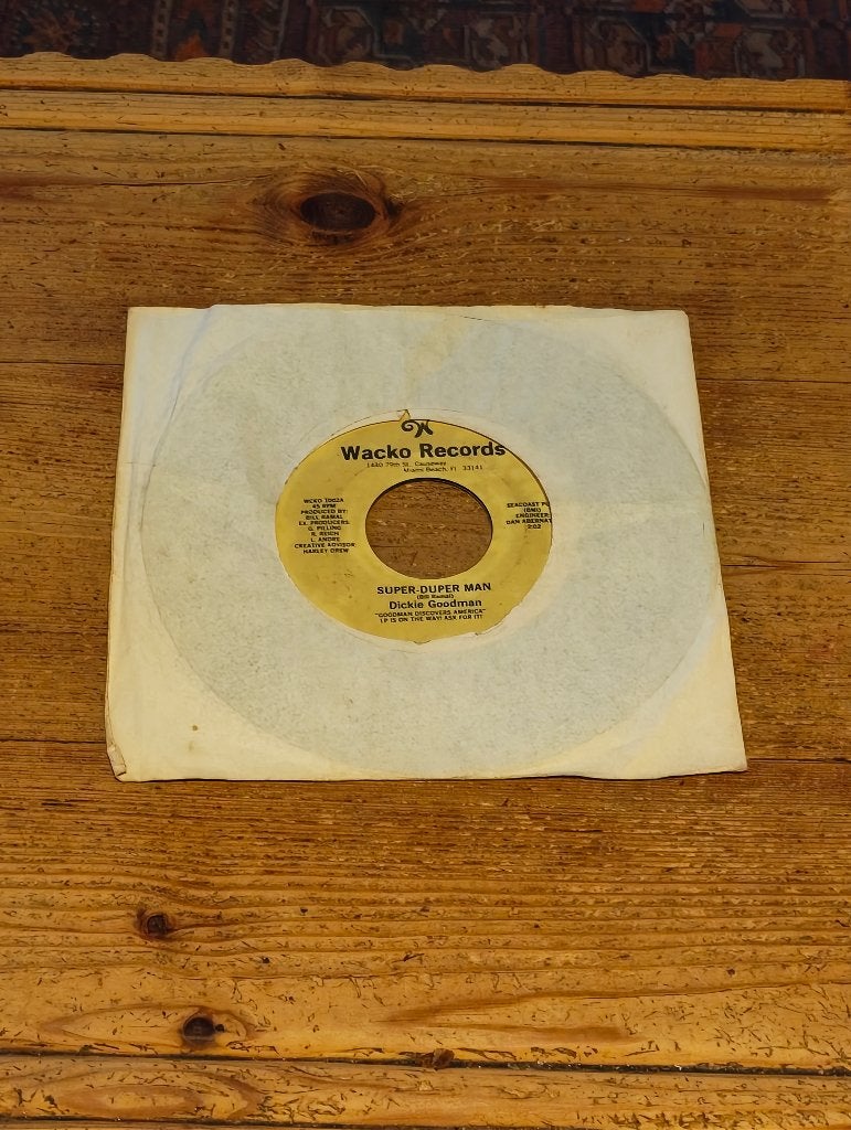 Single van Dickie Goodman, Enlèvement ou Envoi, 7 inch, Comme neuf, Autres types