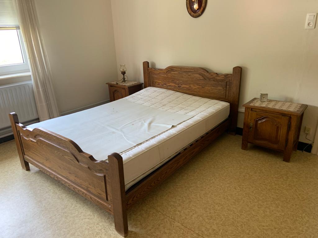 Slaapkamer eik, Huis en Inrichting, Slaapkamer | Complete slaapkamers, Ophalen, Zo goed als nieuw
