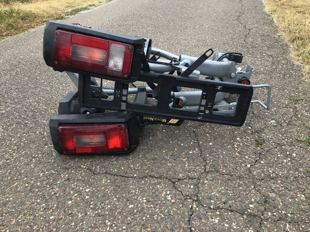 Fietsendrager (vouw systeem ), Enlèvement, 2 vélos