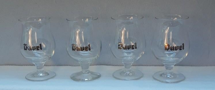 Degustatie bierglazen Duvel, Verzamelen, Glas en Drinkglazen, Ophalen of Verzenden
