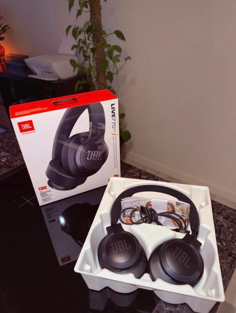 JBL Live 770NC draadloze koptelefoon Nieuw, Ophalen of Verzenden, Nieuw