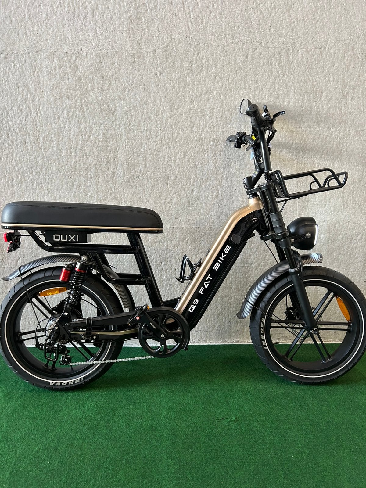 Nieuwe Ouxi Q9 elektrische damesfiets met brede banden, Ophalen, Nieuw, Schijfrem, Versnellingen
