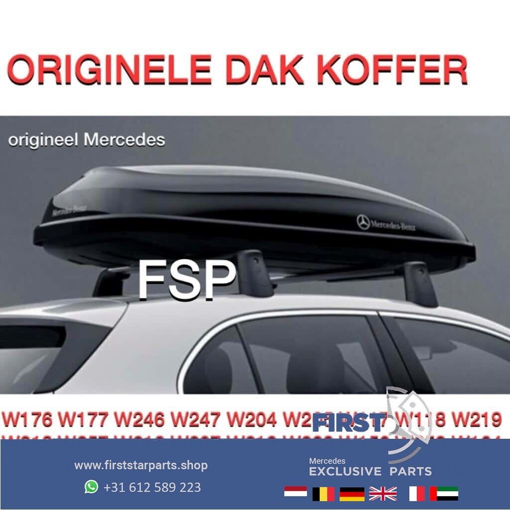 A0008400300 Mercedes SKIBOX DAKKOFFER ORIGINEEL A B C CLA CL, -, Utilisé, -, -