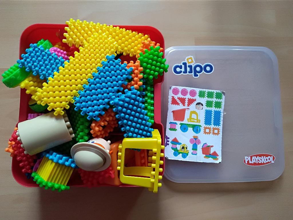Clipo Playskool, Kinderen en Baby's, Speelgoed | Bouwstenen, Ophalen of Verzenden, Gebruikt, Overige merken