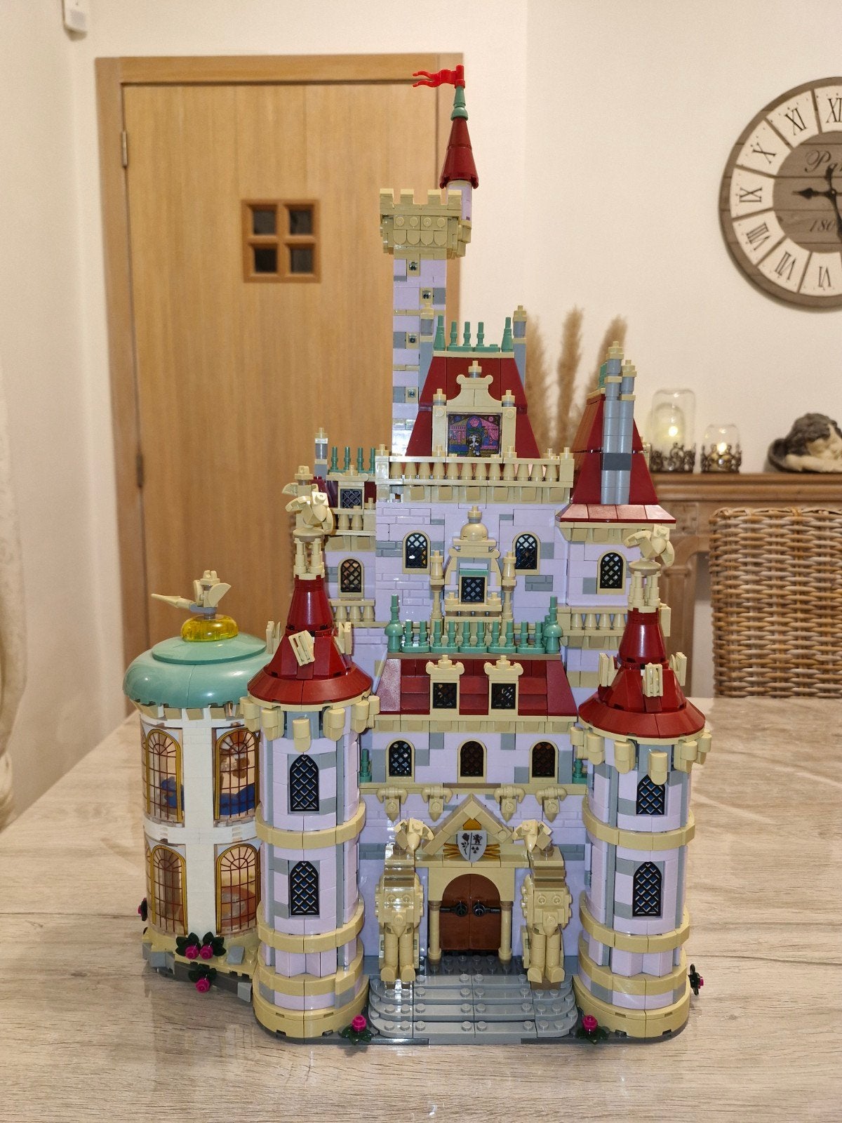Bouwstenen Belle en het Beest Kasteel, Ophalen, Compleet, Lego
