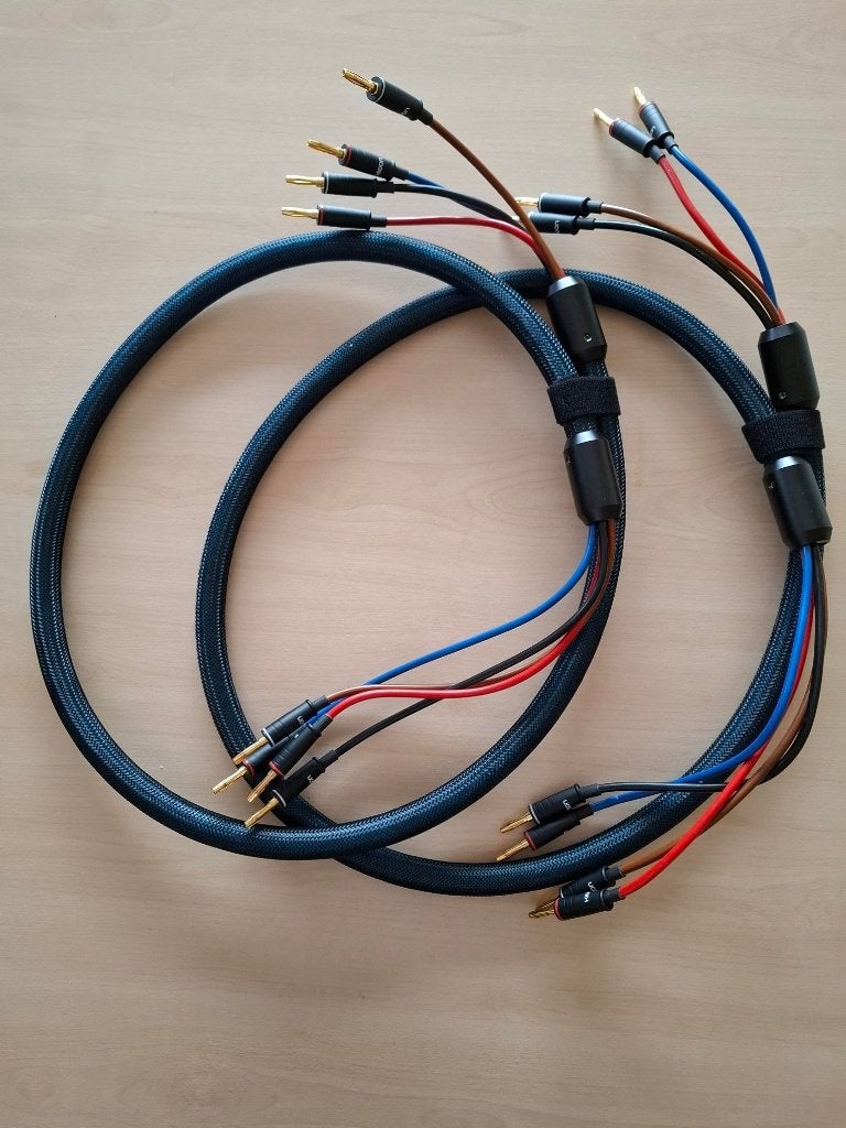 Sommer Cable SC Quadra Blue Deluxe Bi Amp/Bi Wire, Audio, Tv en Foto, Audiokabels en Televisiekabels, Ophalen of Verzenden, Zo goed als nieuw