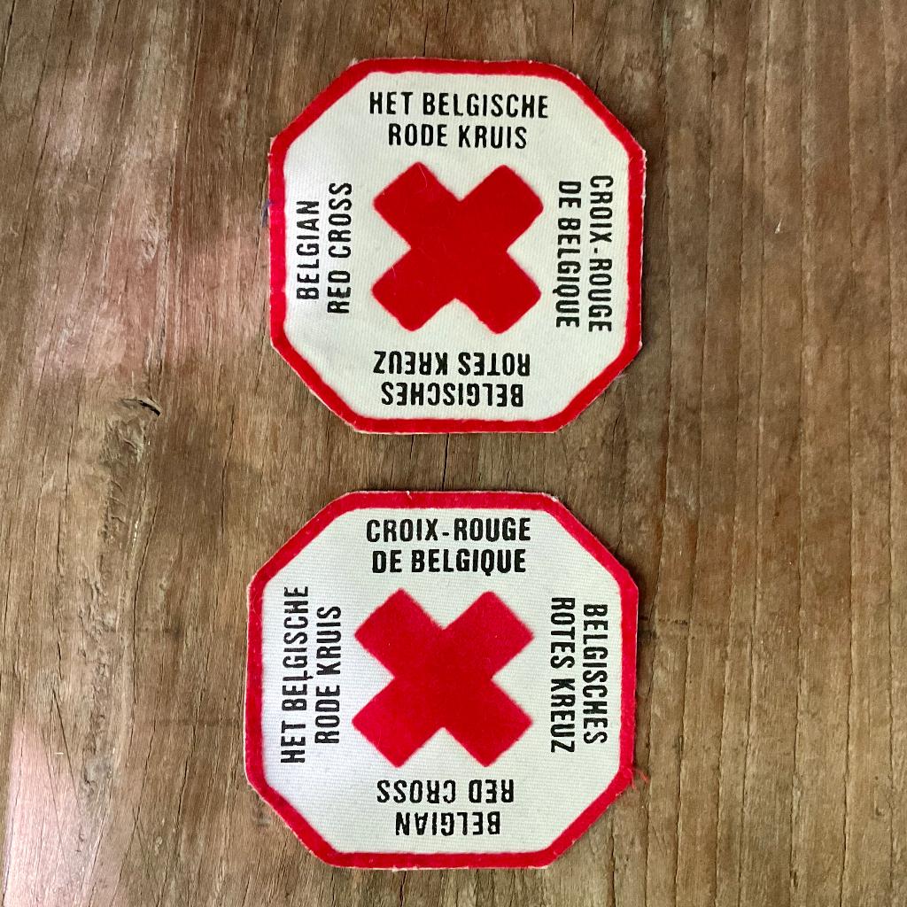 Rode kruis Red cross Applicatie duo, Ophalen of Verzenden, Gebruikt, Applicatie