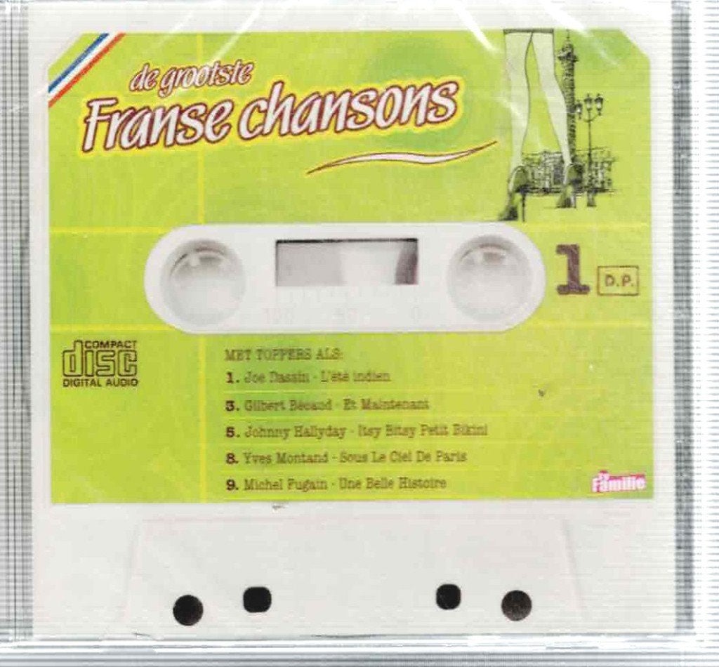 cd  /  De Grootste Franse Chansons 1, Ophalen of Verzenden