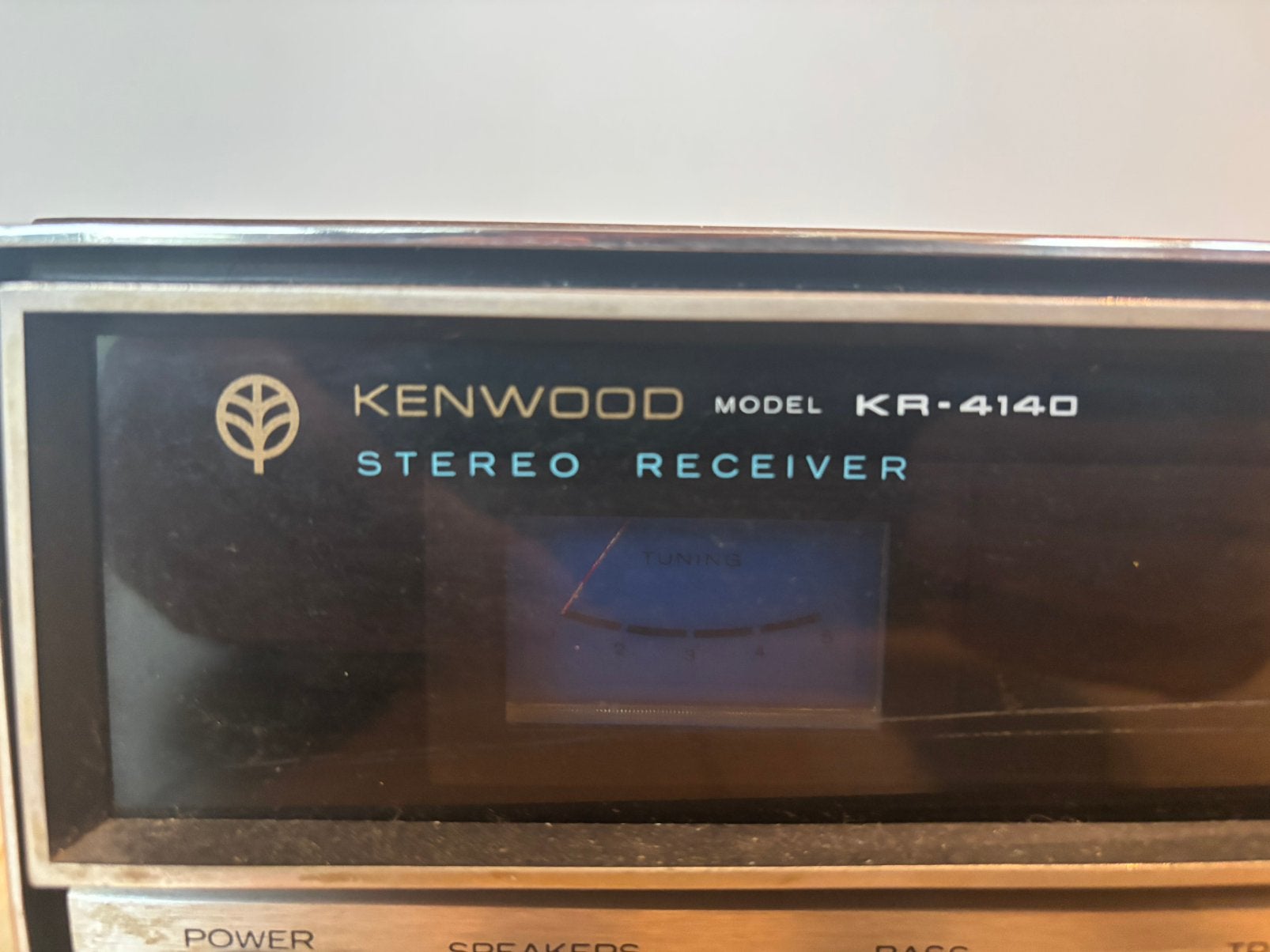 Récepteur stéréo FM Vintage Kenwood KR 4140 AM, TV, Hi-fi & Vidéo, Enlèvement, Utilisé