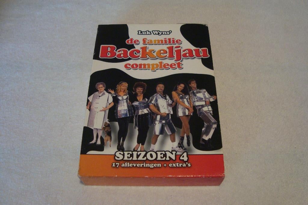 dvd box de familie backeljau seizoen 4, Ophalen of Verzenden, Komedie
