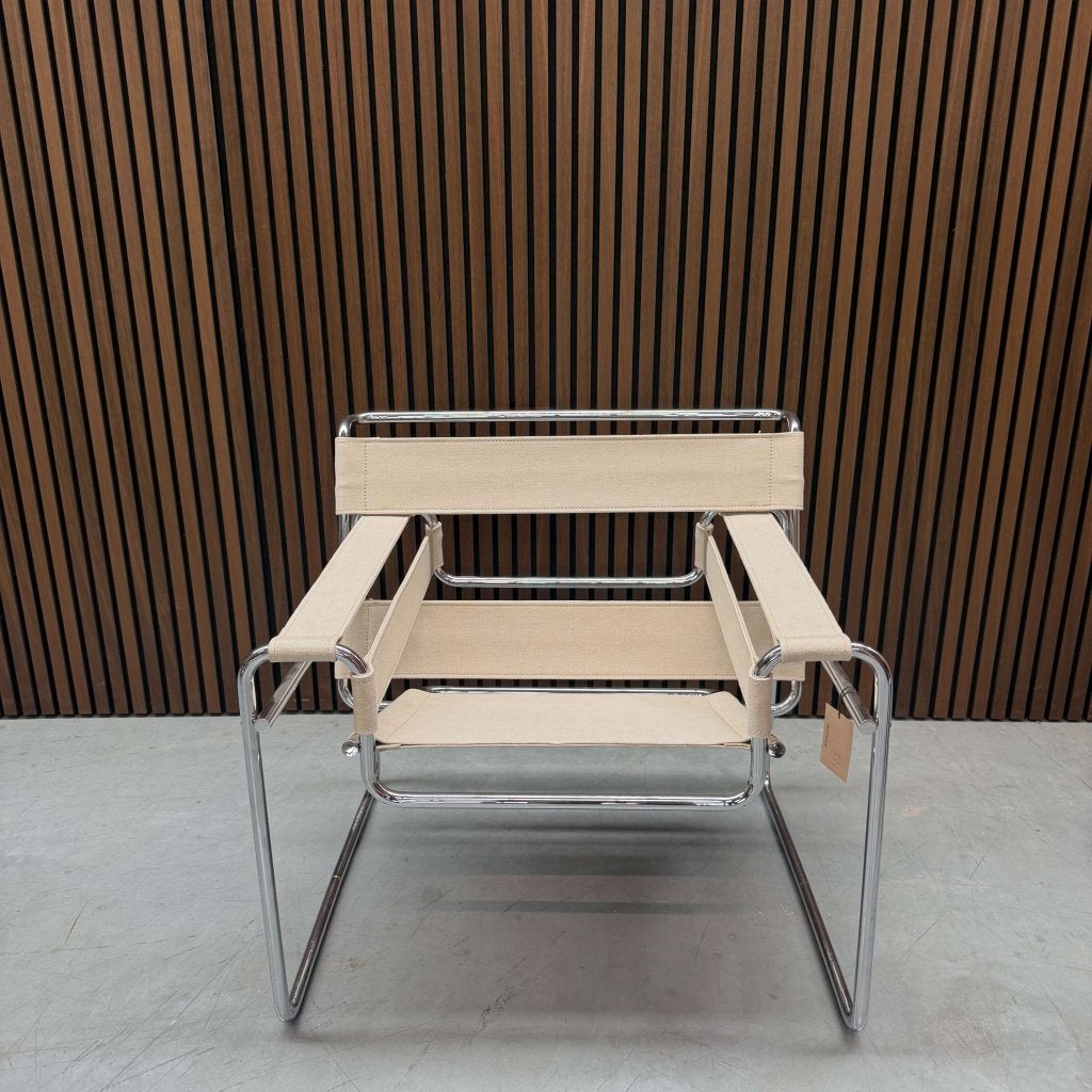 Knoll Wassily Chair | Natural Canvas