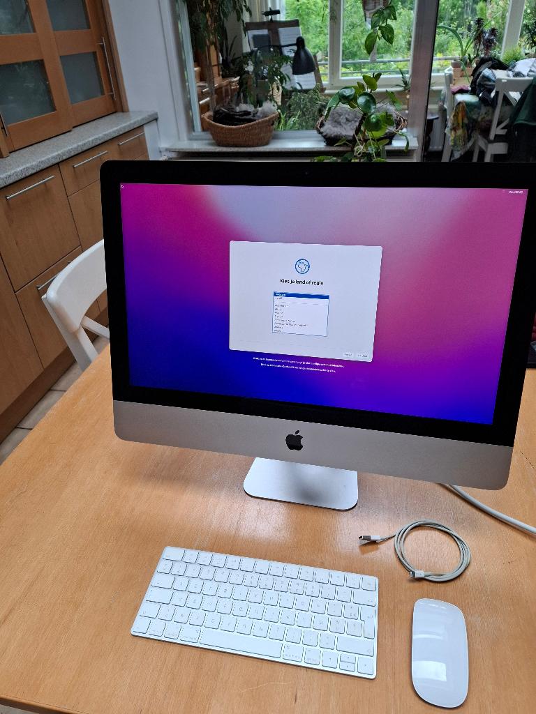 iMac 21,5" Retina 4K i5, late 2015, Computers en Software, Apple Desktops, Gebruikt, iMac, HDD, 3 tot 4 Ghz, 8 GB, Ophalen