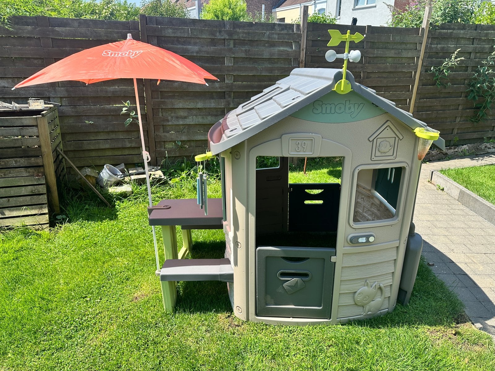 Maison smoby, Enlèvement, Utilisé, Plastique