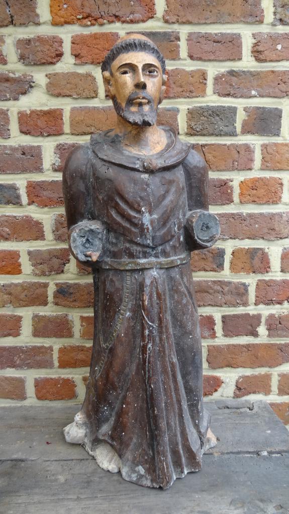 Spaans koloniaal kerkbeeld St Antonius, Antiek en Kunst, Ophalen of Verzenden