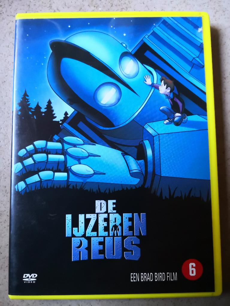 dvd de ijzeren reus, Cd's en Dvd's, Ophalen of Verzenden