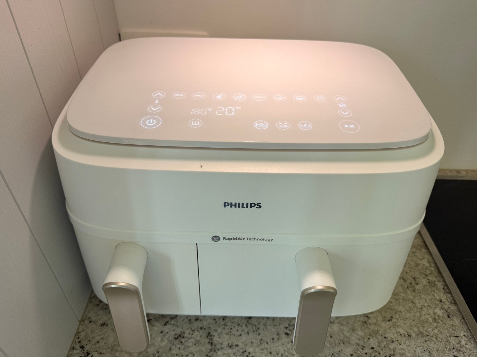 Airfryer 2bacs Philips blanc na353_10, Electroménager, Enlèvement, Comme neuf