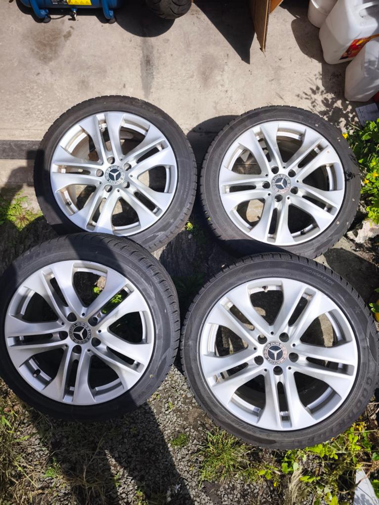 Jantes mercedes E, Autos : Pièces & Accessoires, Pneus & Jantes, Enlèvement, Pneu(s)