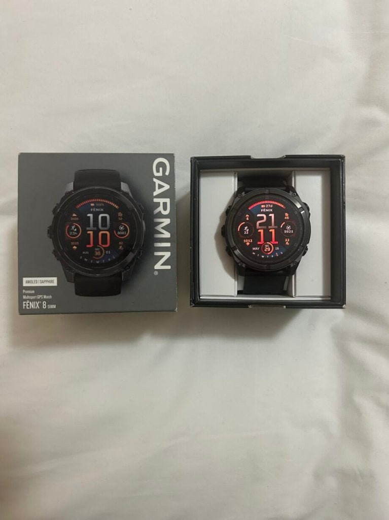 Garmin Fenix 8 Sapphire Amoled 51mm, Étanche, Enlèvement ou Envoi, Garmin, Comme neuf