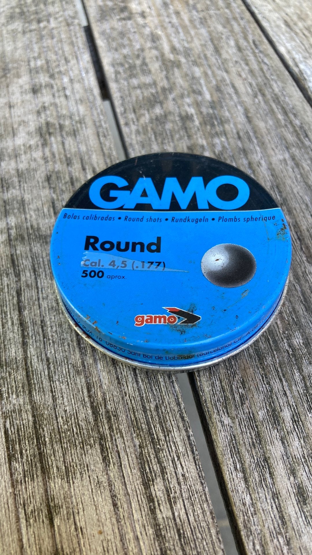 Gamo Round cal 4.5, Sport en Fitness, Schietsport-accessoires, Ophalen of Verzenden