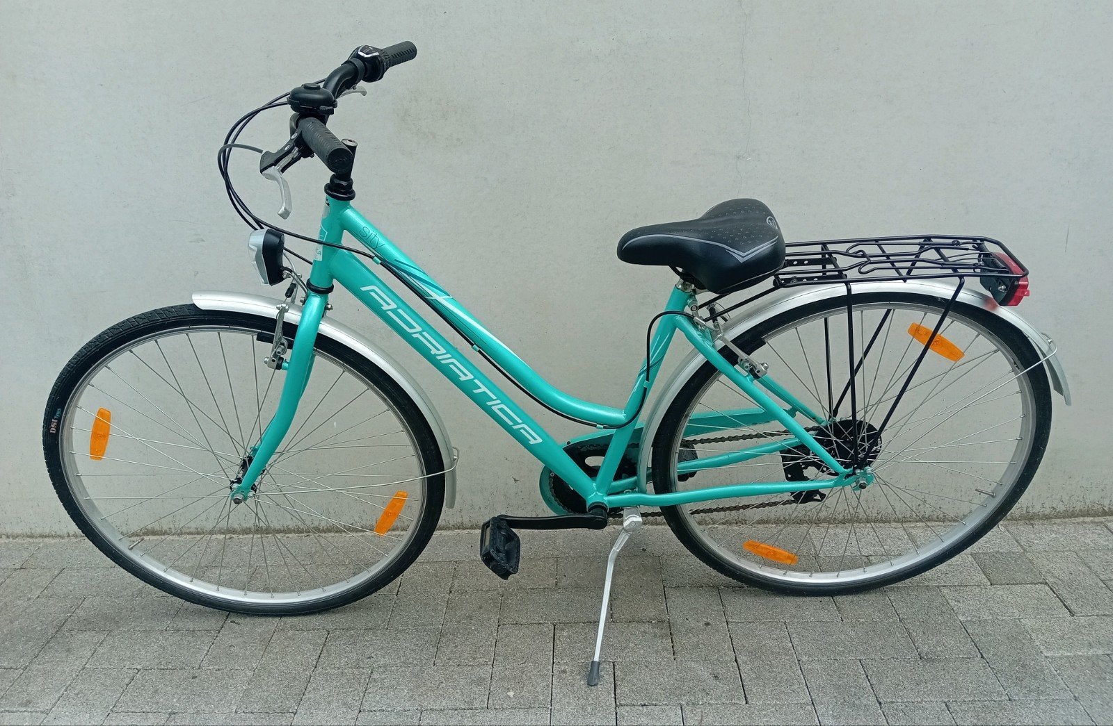 Meisjesfiets - damesfiets Adriatica 28inch 6speed maat 45 🚴, Fietsen en Brommers, Ophalen, Zo goed als nieuw, Velgrem, Oxford Sparta Batavus Norta gazelle Granville Sparta cube trek