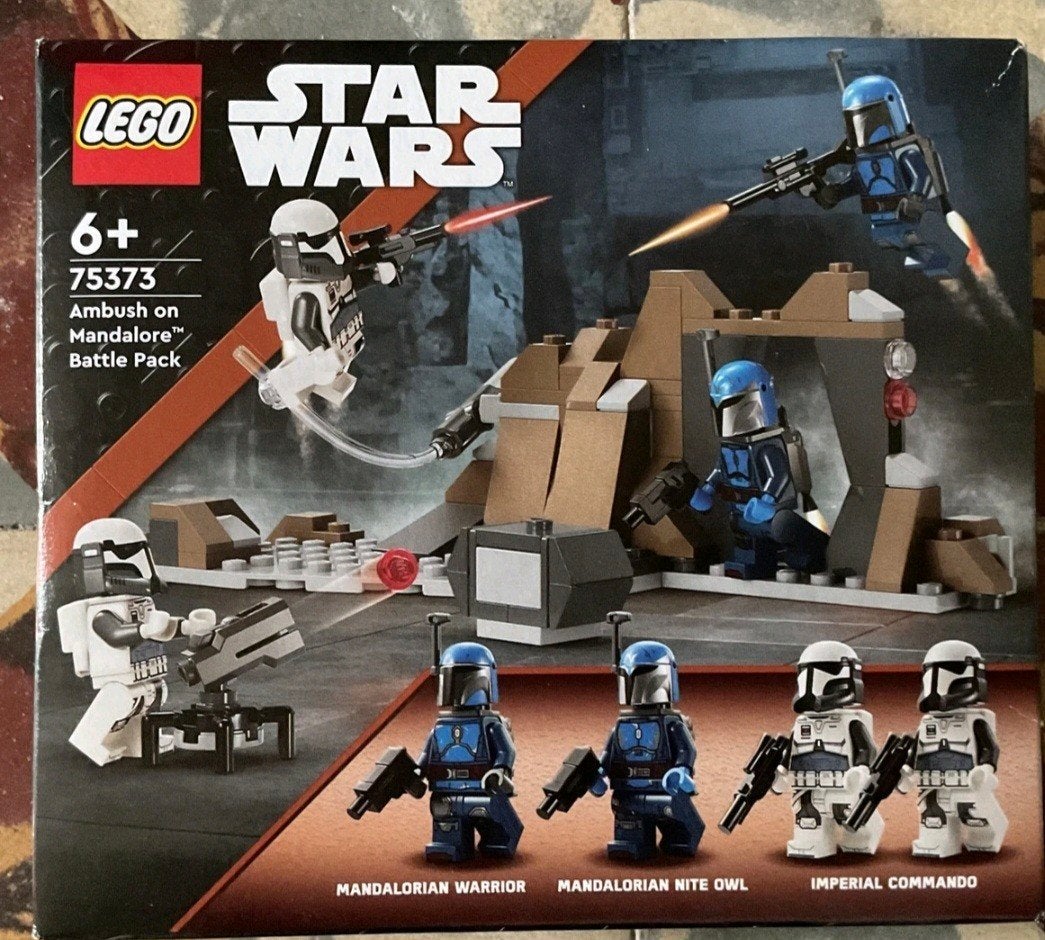 Lego 75373Ambush on Mandalore Battle Packx5 sealed, Verzamelen, Star Wars, Ophalen of Verzenden