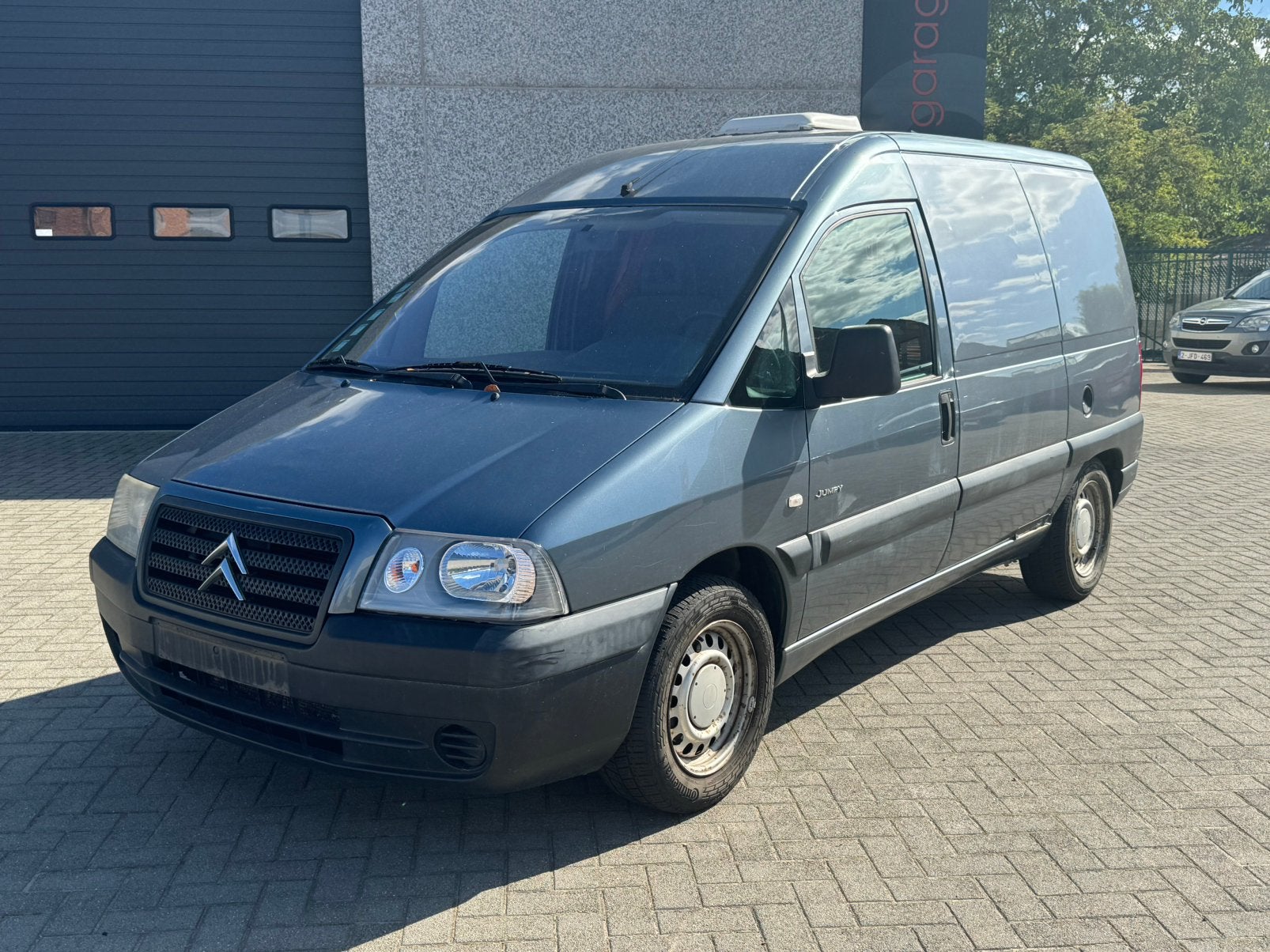 Citroen Jumpy 2.0 Diesel , 95ch , airco , 3plc , 11.2005., Autos, Alarme, Argent ou Gris, Entreprise, Boîte manuelle