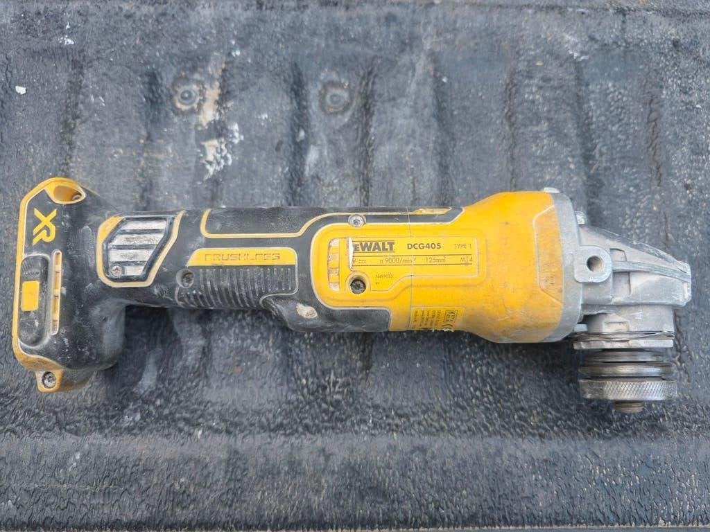 Disqueuse DeWALT DCG405 125mm 18V, Enlèvement