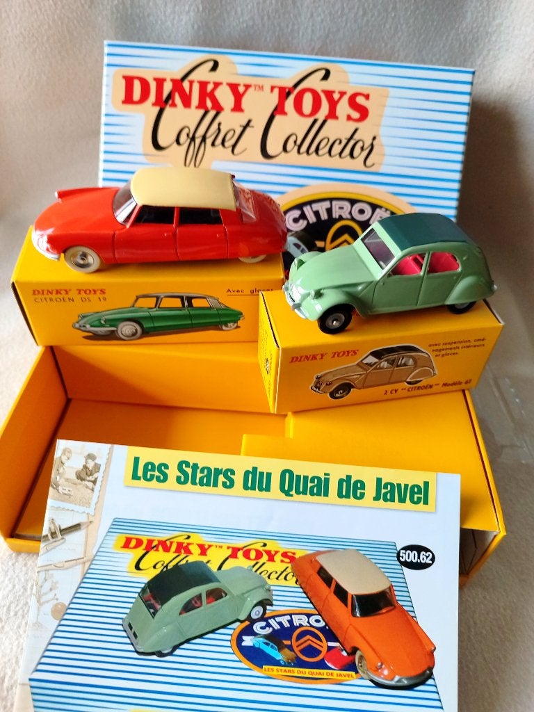 Dinky Atlas _ coffret Collector "Les Stars du Quai de Javel", Enlèvement ou Envoi, Comme neuf, Voiture, Dinky Toys