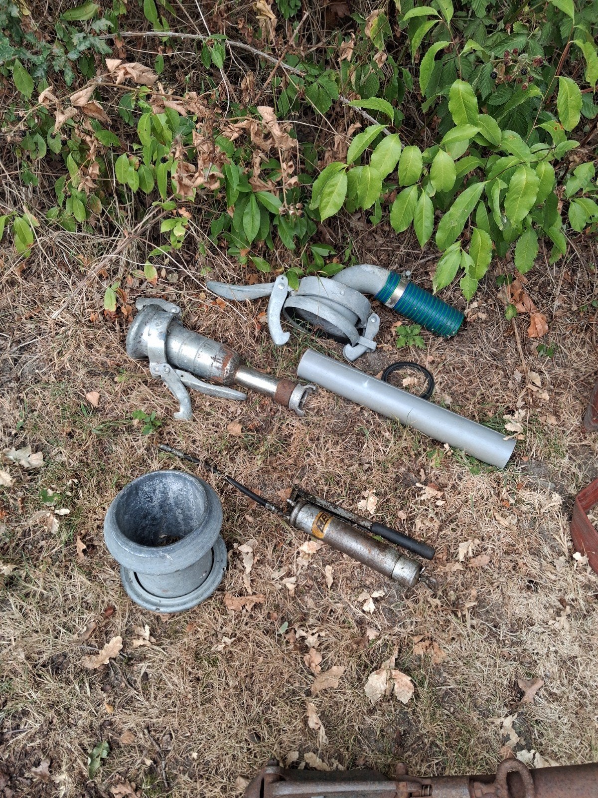 slijkpomp, Ophalen