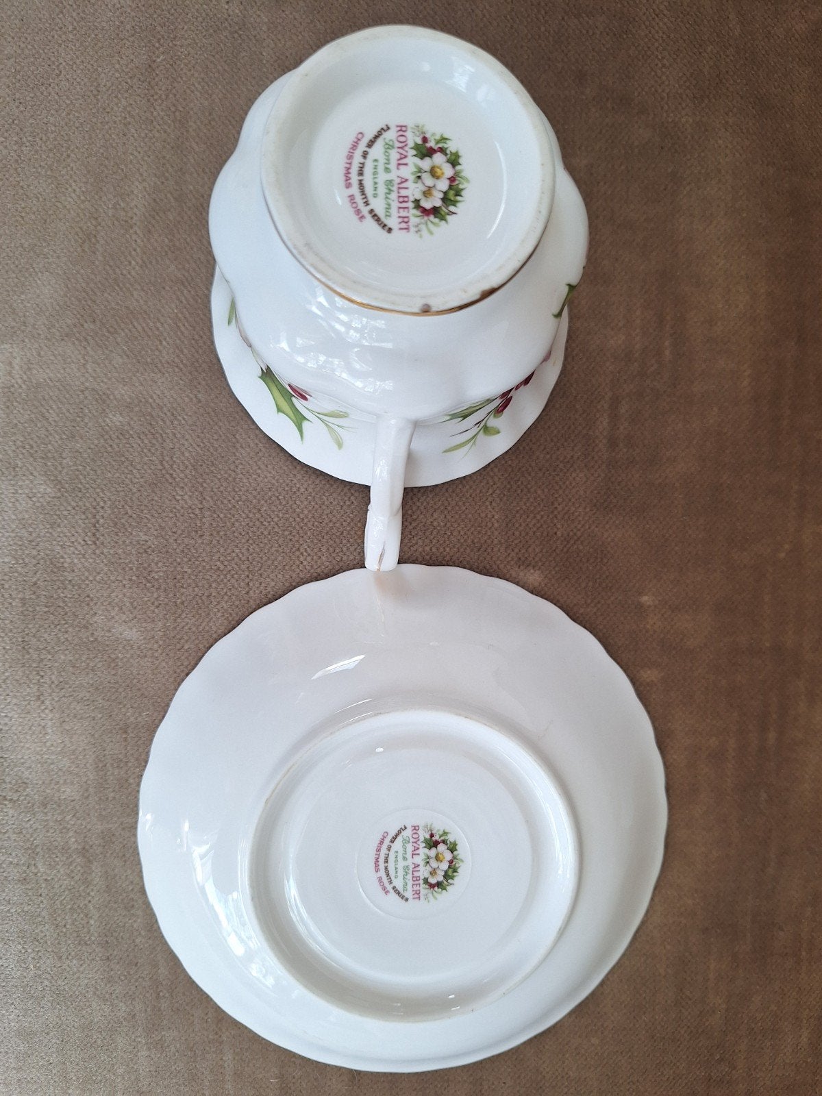 ensemble Royal Albert "Flower of the month"