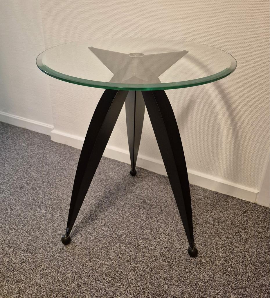 Table d'appoint design fabrication Baleri Italia, Enlèvement ou Envoi, Verre