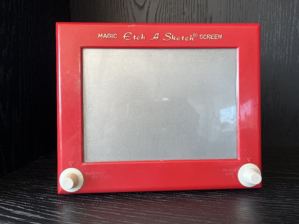 Vintage Magic Etch A Sketch (j 60/70') Made under licence GB, Antiek en Kunst, Ophalen of Verzenden