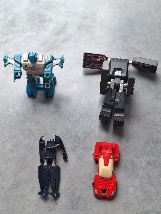 4 Transformers lot jaren 80, Verzenden, Gebruikt