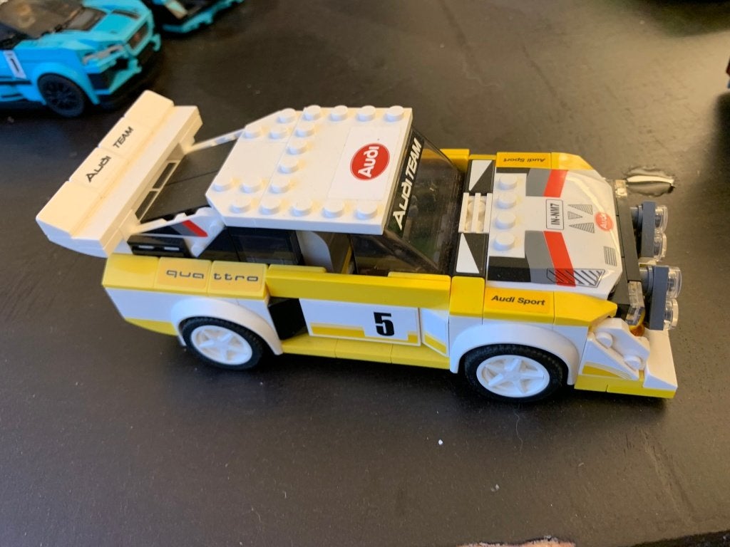 LEGO 76897 Audi Sport Quattro S1 - compleet, Compleet, Lego, Speed Champions, Ophalen of Verzenden