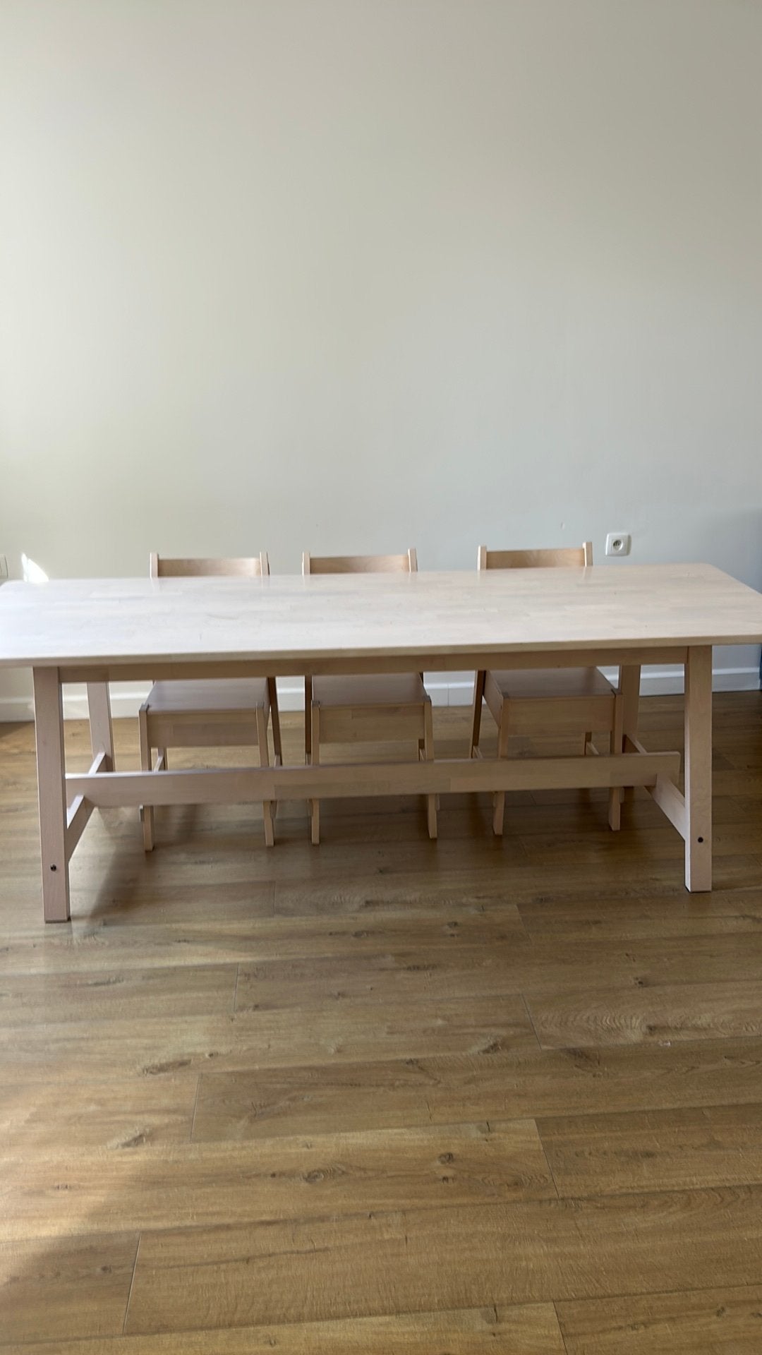 Salle à manger complète avec 6 chaises, Enlèvement, Comme neuf